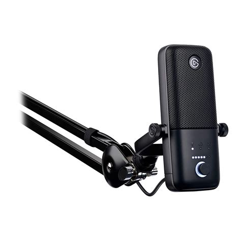 Elgato Wave:3 Microphone - Condenser capsule; Sample Rate: 48 / 96 kHz; Frequency Response: 70 - 20000 Hz; Interface: USB-C. 